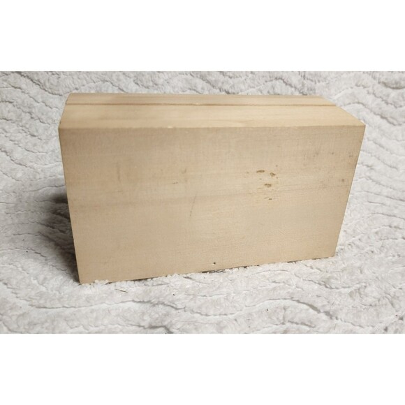 VINTAGE Handpainted Wood Trinket Keepsake Box QUAKING ASPEN Wood Designs EUC - Picture 6 of 8